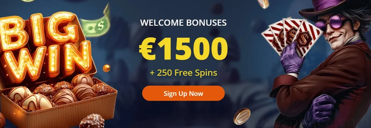 Chocospin Casino Welcome